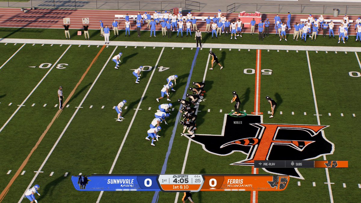 1CoachDub's tweet image. It’s official! @FerrisFB_ is now #InTheGame!

Loved using @EASPORTS Team Builder to get our program into the new #CFB26 game. You can download the team for free by searching username “CoachDubTX” in the download center on the game’s home screen. 

#Bricktown #FAST #TXHSFB