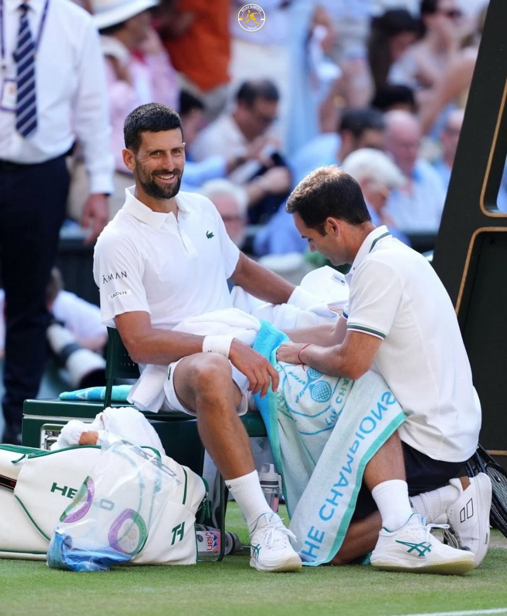 novak.djokovic99 (@ndjokovic99) on Twitter photo With this smile😄🤍
Despite the injury you entered the court and tried to fight…PROUD OF YOU🙏🏻
Move 🔛 to next tournament
We’re always with you
<a href="/DjokerNole/">Novak Djokovic</a> mi te volimo🫶🏻
#NoleFam #London #Wimbledon #CentreCourt #AllEnglandClub With this smile😄🤍
Despite the injury you entered the court and tried to fight…PROUD OF YOU🙏🏻
Move 🔛 to next tournament
We’re always with you
<a href="/DjokerNole/">Novak Djokovic</a> mi te volimo🫶🏻
#NoleFam #London #Wimbledon #CentreCourt #AllEnglandClub