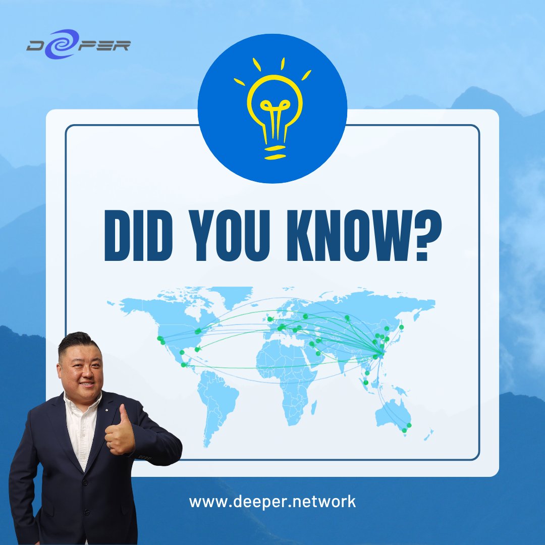 👉 Did you know what sets Deeper Connect apart from traditional #VPNs and other decentralized VPNs? It allows users to connect up to 18 countries simultaneously with 6-8 tunnels per country! 💪 More connections mean more abilities. Become a part of the network! 🚀
#decentralized
