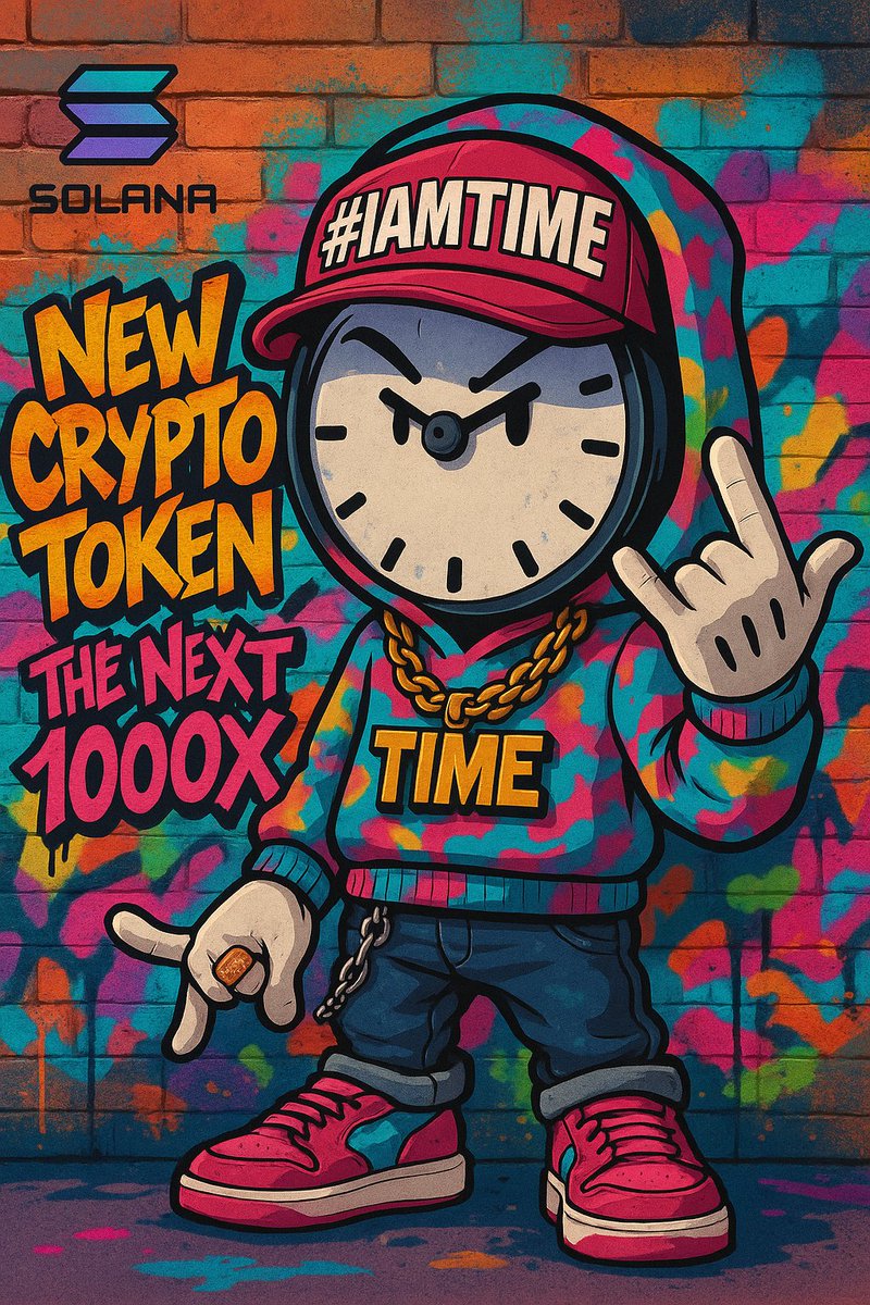 💼 TIME TO COLLECT WHAT’S YOURS!
#IAMTIME is dropping FREE GIFTS to the squad 🎁💸

💬 Drop your Solana address in the comments —
📦 Airdrops are locked, loaded, and about to hit wallets!
⏳ This isn’t luck — this is TIME, and it’s the next 1000x 💥

🎨 Built on SOLANA
💎