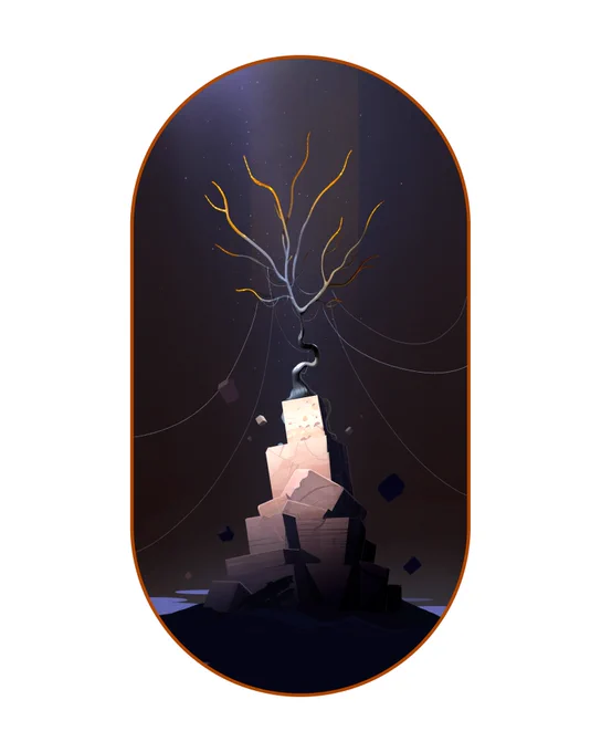 A tree of light