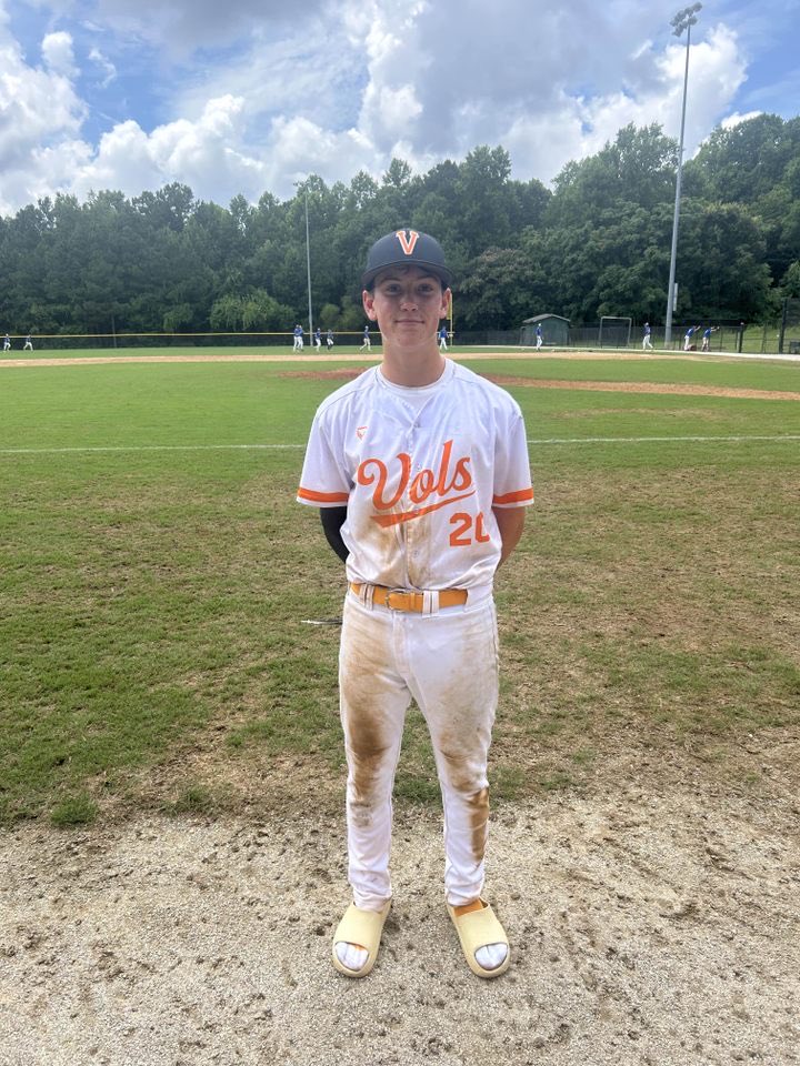 Firecracker Baseball (@firecrackerbsb) on Twitter photo War at Williamsburg
Warhill Sports Complex G2:
Virginia Vols:9
RBI’s: 1 
POTG Virginia Vols: 
Parker Boyd 
1ER, 0BB, 5K War at Williamsburg
Warhill Sports Complex G2:
Virginia Vols:9
RBI’s: 1 
POTG Virginia Vols: 
Parker Boyd 
1ER, 0BB, 5K