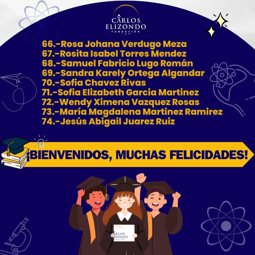 🎉 ¡Ya están los resultados de la convocatoria 2025! 🎓
Gracias a todas y todos los jóvenes que participaron con entusiasmo y confianza en nuestro programa de becas.
🤝 Y a quienes no lo lograron esta vez, ¡no se rindan! recuerden que el próximo año la pueden solicitar de nuevo.