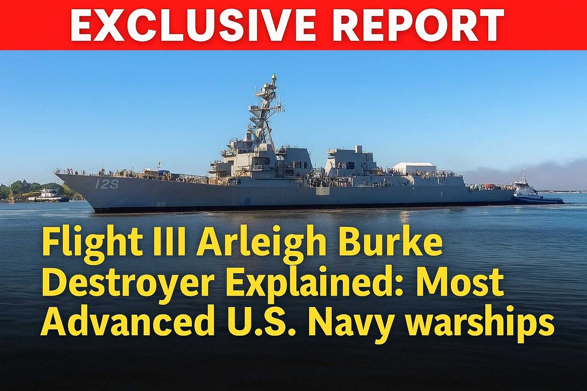 Army Recognition (@armyrecognition) on Twitter photo Exclusive Report: Inside #USNavy #FlightIII #ArleighBurke #Destroyer and Its Unmatched Capabilities.
armyrecognition.com/?view=article&… <a href="/SECNAV/">Secretary of the Navy John C. Phelan</a> <a href="/USNavy/">U.S. Navy</a> <a href="/USNavyCNO/">USNavyCNO</a> <a href="/SecDef/">Secretary of Defense Pete Hegseth</a> <a href="/nytimes/">The New York Times</a> <a href="/WSJ/">The Wall Street Journal</a> <a href="/washingtonpost/">The Washington Post</a> <a href="/USATODAY/">USA TODAY</a> <a href="/latimes/">Los Angeles Times</a> <a href="/Bloomberg/">Bloomberg</a> <a href="/BBCWorld/">BBC News (World)</a> <a href="/NBCNews/">NBC News</a> <a href="/CBS/">CBS</a> <a href="/Reuters/">Reuters</a> <a href="/TheSun/">The Sun</a> <a href="/MailOnline/">Mail Online</a> Exclusive Report: Inside #USNavy #FlightIII #ArleighBurke #Destroyer and Its Unmatched Capabilities.
armyrecognition.com/?view=article&… <a href="/SECNAV/">Secretary of the Navy John C. Phelan</a> <a href="/USNavy/">U.S. Navy</a> <a href="/USNavyCNO/">USNavyCNO</a> <a href="/SecDef/">Secretary of Defense Pete Hegseth</a> <a href="/nytimes/">The New York Times</a> <a href="/WSJ/">The Wall Street Journal</a> <a href="/washingtonpost/">The Washington Post</a> <a href="/USATODAY/">USA TODAY</a> <a href="/latimes/">Los Angeles Times</a> <a href="/Bloomberg/">Bloomberg</a> <a href="/BBCWorld/">BBC News (World)</a> <a href="/NBCNews/">NBC News</a> <a href="/CBS/">CBS</a> <a href="/Reuters/">Reuters</a> <a href="/TheSun/">The Sun</a> <a href="/MailOnline/">Mail Online</a>