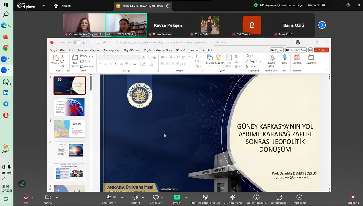 🇹🇷͜͜͡͡✯Cennet (@cennetbadastc) on Twitter photo Enstitümüz (<a href="/foreignpolicyi1/">Dış Politika Enstitüsü/Foreign Policy Institute</a>) tarafından düzenlenen ve yoğun ilgi gören 32. Staj/Eğitim Programı kapsamında <a href="/Yildizdeveci/">Prof. Dr. Yıldız Deveci Bozkuş</a> Hocamız hocamız, Güney Kafkasya’nın güncel konjonktürünü değerlendirdi.
Hocamıza bir kez daha teşekkür ederiz 💐 Enstitümüz (<a href="/foreignpolicyi1/">Dış Politika Enstitüsü/Foreign Policy Institute</a>) tarafından düzenlenen ve yoğun ilgi gören 32. Staj/Eğitim Programı kapsamında <a href="/Yildizdeveci/">Prof. Dr. Yıldız Deveci Bozkuş</a> Hocamız hocamız, Güney Kafkasya’nın güncel konjonktürünü değerlendirdi.
Hocamıza bir kez daha teşekkür ederiz 💐