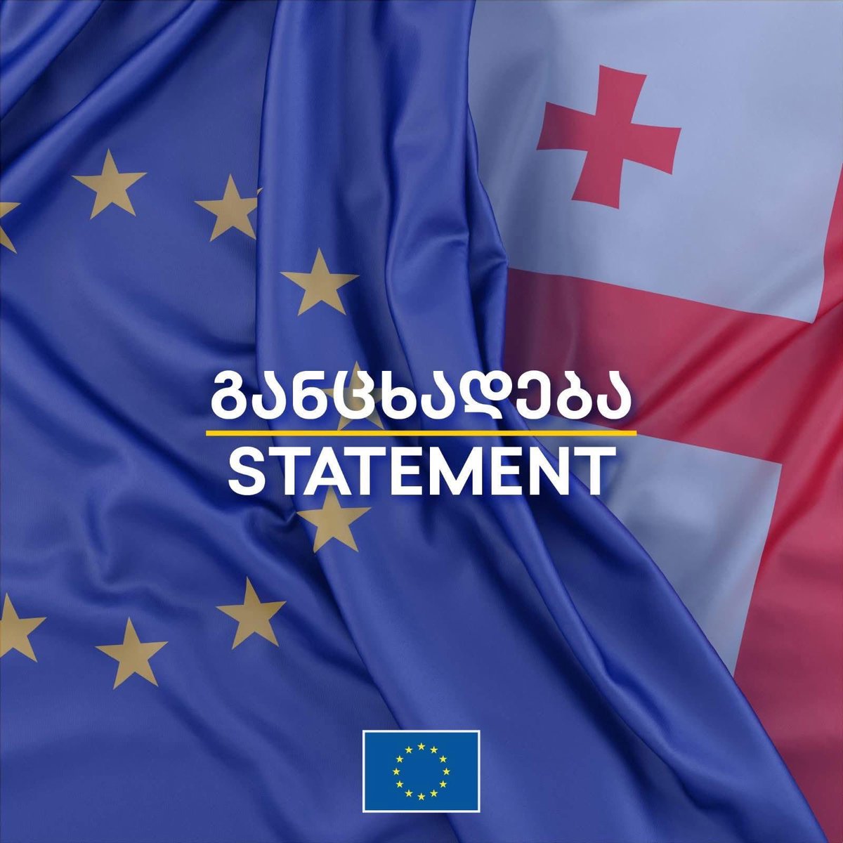EUinGeorgia's tweet image. Joint statement of European Democracies 🇪🇺🇬🇧🇫🇷🇩🇪🇳🇴🇸🇪🇵🇱🇫🇮🇪🇸🇳🇱🇮🇪🇧🇪🇨🇿🇩🇰🇪🇪🇮🇸🇱🇹🇱🇻
“We, the Foreign Ministers of European democracies, are disturbed and deeply concerned at the deteriorating situation in Georgia.”
📄 Full statement: europa.eu/!6rkQgb