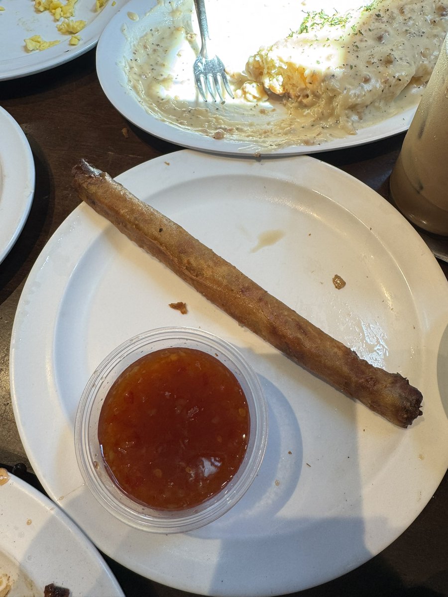 dr_ryan's tweet image. Lumpia the long way