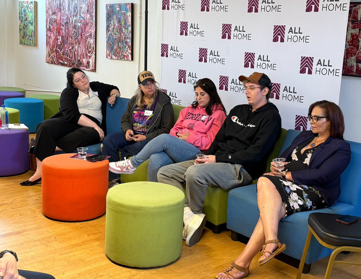allhomeca's tweet image. Last month, we were honored to host a powerful conversation with civic leaders who have experienced homelessness and are now shaping policy from the inside.
Thank you to our panelists + attendees for showing up with wisdom and heart. Let’s keep having these conversations. 💬🏠
