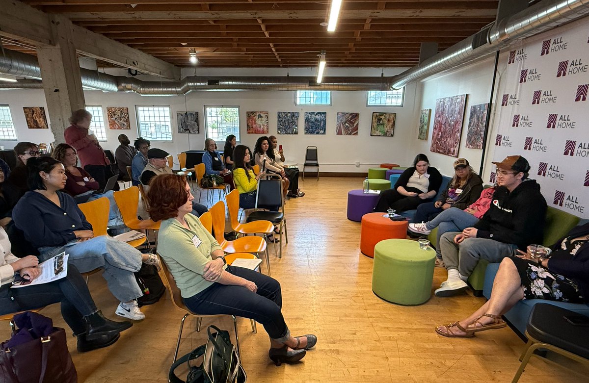 allhomeca's tweet image. Last month, we were honored to host a powerful conversation with civic leaders who have experienced homelessness and are now shaping policy from the inside.
Thank you to our panelists + attendees for showing up with wisdom and heart. Let’s keep having these conversations. 💬🏠