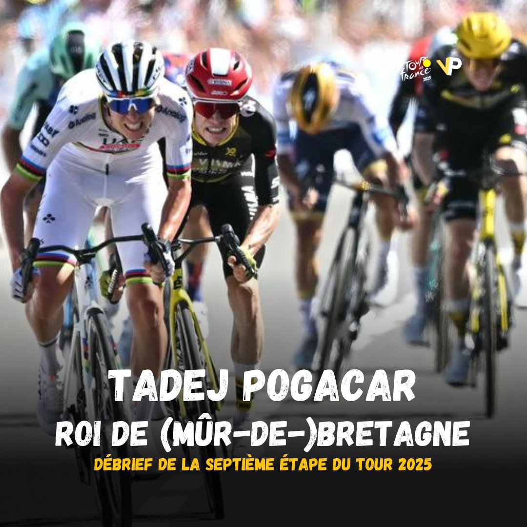 🎙️ #TDF2025   Il était attendu, il n'a pas déçu ! Retour sur la victoire de Tadej Pogacar à Mûr-de-Bretagne avec <a href="/la_drech/">Guillaume Drechsler</a> et <a href="/LohanBenaati/">Lohan Benaati</a>, journaliste à <a href="/sudouest/">Sud Ouest</a>.

A écouter ici ⤵️
urlr.me/vm6U2c

Et sur YouTube ⤵️
youtu.be/5RQ51tuCTmU