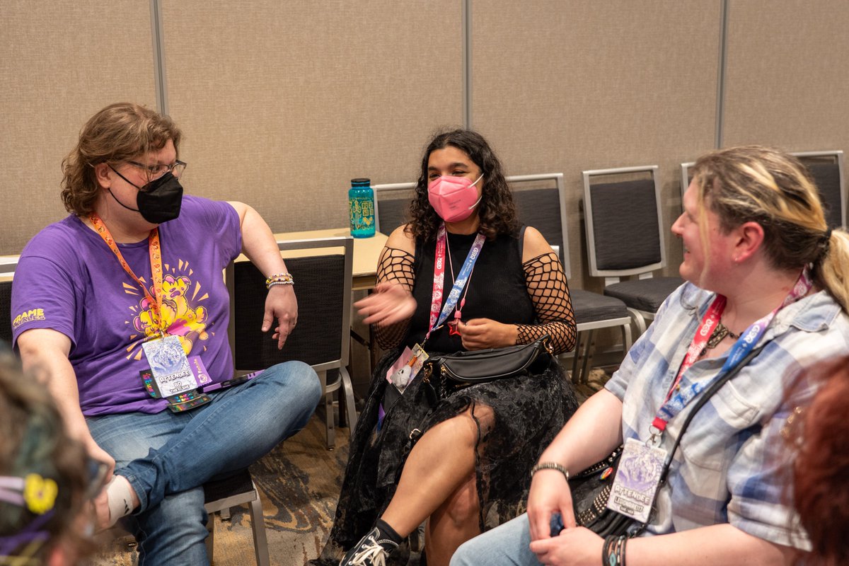 GamesDoneQuick's tweet image. Another incredible turnout for #FrameFatales at #SGDQ2025! Thank you to everyone who supported the many Fatales at this event in any way!

If YOU'RE a woman or femme who wants to join FF's wonderful community, please DM the FF Bluesky or our Instagram page for an invite! 💜💛