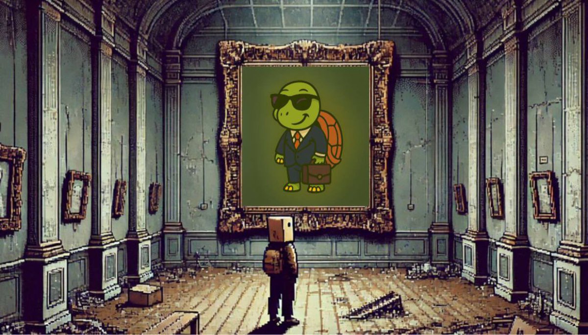 SLOMOTheTurtle's tweet image. A work of art

#SLOMO #TurtleToken #art #trending #Crypto