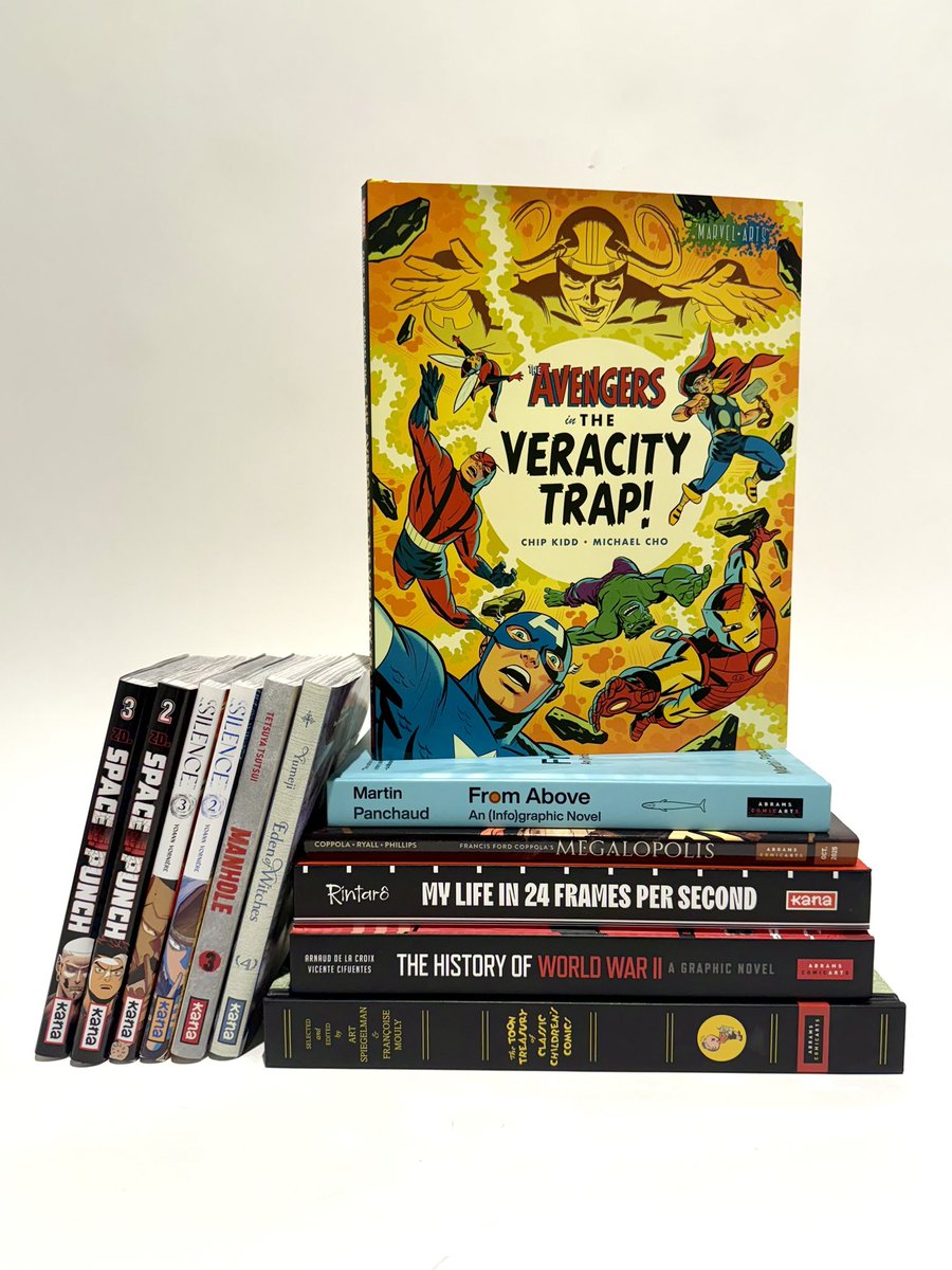AbramsComicArts's tweet image. ‼️Today is the last day to get 25% off preorders at Barnes and Noble! If you are a premium member, you get an ADDITIONAL 10% off!
This is just a snapshot of what we have in store coming this year to Abrams ComicArts and Kana!
#BNPreorder #UpcomingReleases #GraphicNovels…