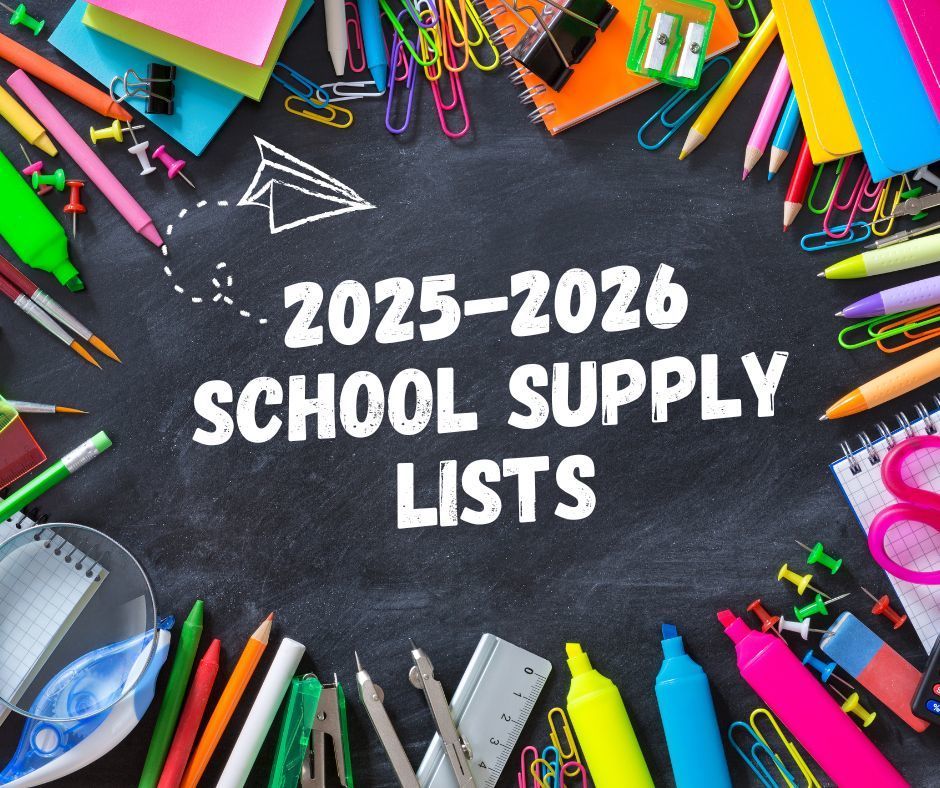 ✏️2025-26 School Supply Lists are now available! 
👉 Click here to view the lists:🔗 docs.google.com/document/d/1hl…