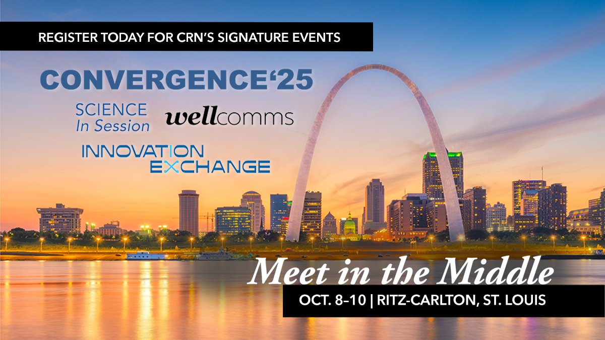 🚨 Early-bird pricing extended through July 24 for CRN's signature events, CONVERGENCE '25—register now to take advantage of reduced rates!

🔗 Learn more and register here: crnusa.org/2025events