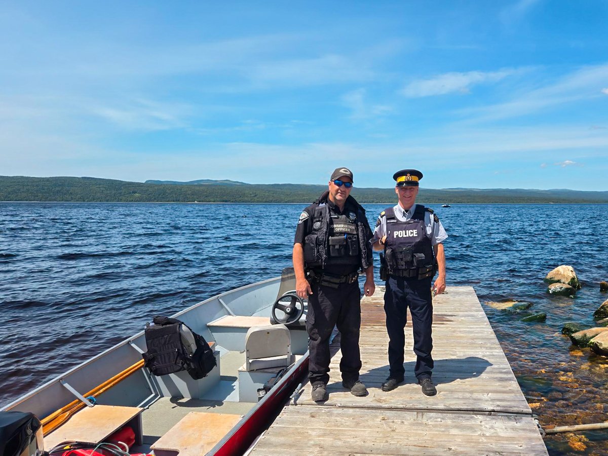 RCMP Newfoundland and Labrador (@rcmpnl) on Twitter photo Deer Lake RCMP partners with the Department of Fisheries, Forestry and Agriculture (<a href="/FFA_GovNL/">Fisheries, Forestry and Agriculture NL</a>) and Transport Canada to patrol area waterways - rcmp.ca/en/nl/news/202… Deer Lake RCMP partners with the Department of Fisheries, Forestry and Agriculture (<a href="/FFA_GovNL/">Fisheries, Forestry and Agriculture NL</a>) and Transport Canada to patrol area waterways - rcmp.ca/en/nl/news/202…