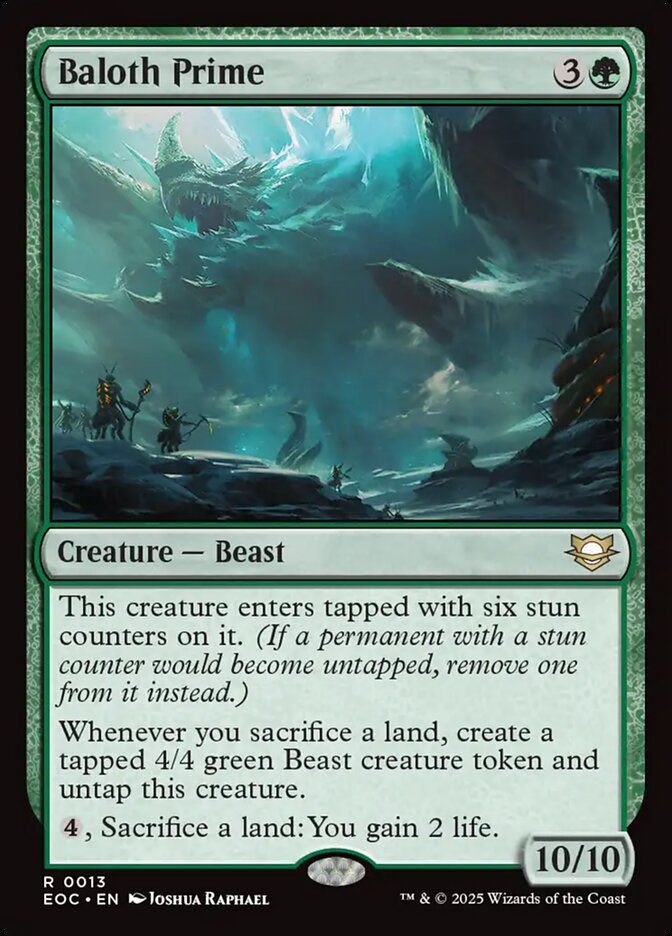ThrabenU's tweet image. I know what must be done.  #MTGEternities