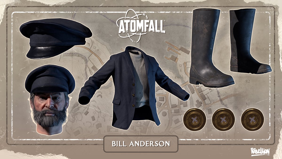 AtomfallGame's tweet image. 🚨 Cosplay Guide
⚓ Become Boatman Bill Anderson the gateway onto Midsummer Isle
🛶 Just don't forget your boat