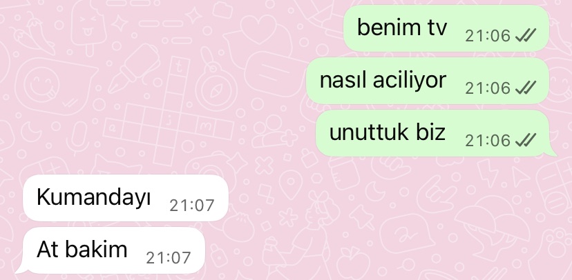siladirek's tweet image. 2022den beridir en yakin arkadasimin beynini kullandigim icin kendi evimde tv acmayi bilmiyorum