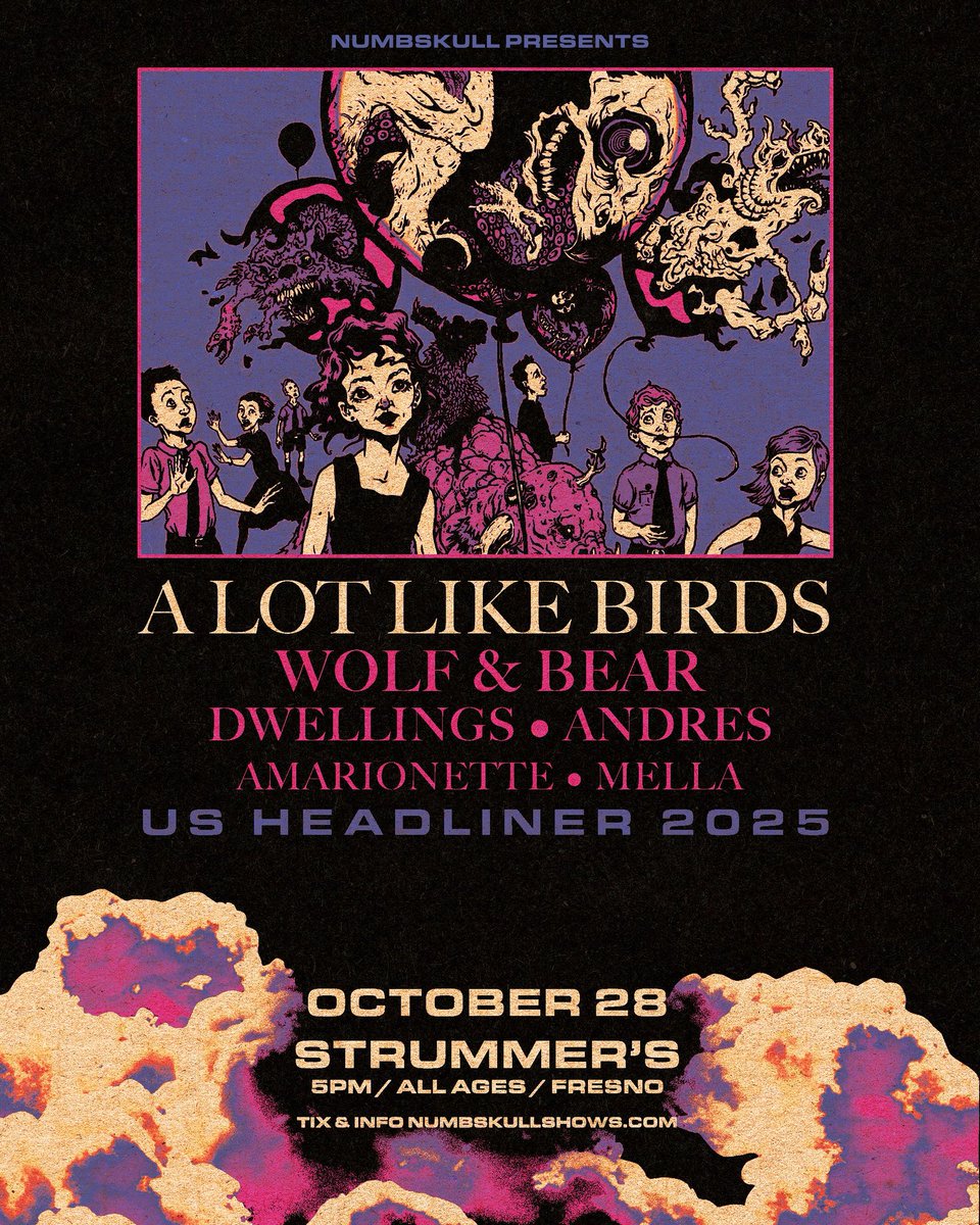 Fresno about to go crazy. Come join us for a wild night with all the homies. You do not want to miss this.

🎟️: linktr.ee/wolfandbear