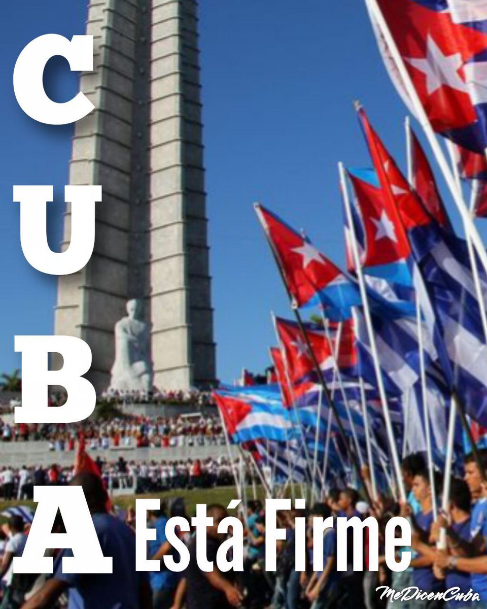 #CubaEstáFirme "Porque somos independientes de hecho y de derecho; de derecho y de hecho, lo somos y lo seremos (…)” #FidelPorSiempre