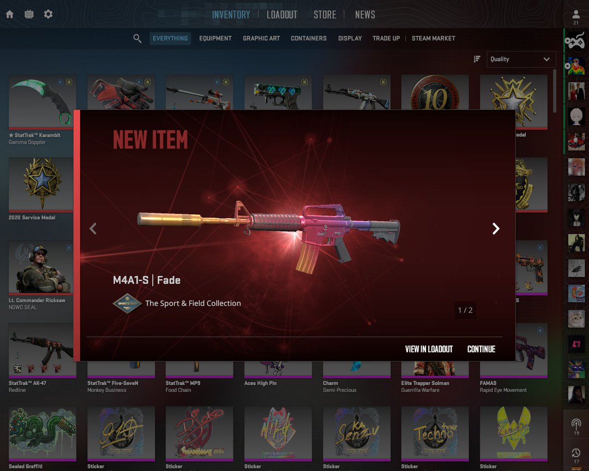 ReiseSimpson's tweet photo. $360k Opening in the background and buying skins as well. DM if you want to cash out liquids!! Buying at 95% buff or less. 

One of my new pickups below!! https://t.co/P1x07ctHRk