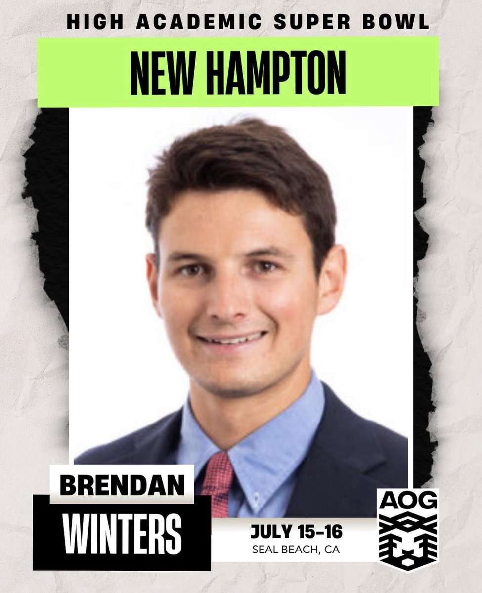 Welcome Assistant Coach at New Hampton Brendan Winters to the High Academic Super Bowl July 15-16 at AIM Sports Complex!

<a href="/NewHamptonHoops/">Men’s Basketball | New Hampton School</a> <a href="/BrendanWinters3/">Brendan Winters</a> <a href="/RyanSilver1/">Ryan Silver</a> <a href="/coachsmartin310/">Coach Scott Martin</a>