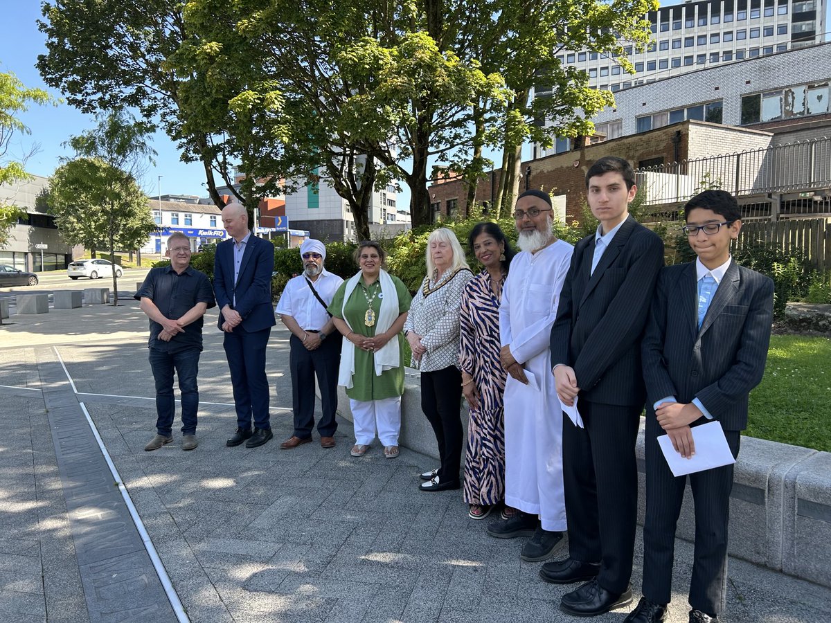 ZafarC's tweet image. Srebrenica memorial service today to commemorate the victims &survivors of Srebrenica. #Preston City Council