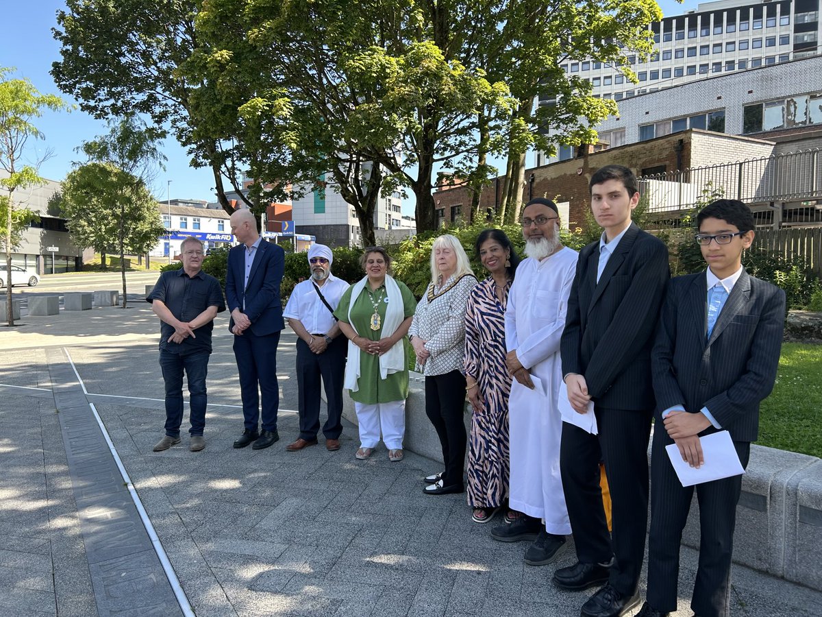 ZafarC's tweet image. Srebrenica memorial service today to commemorate the victims &survivors of Srebrenica. #Preston City Council