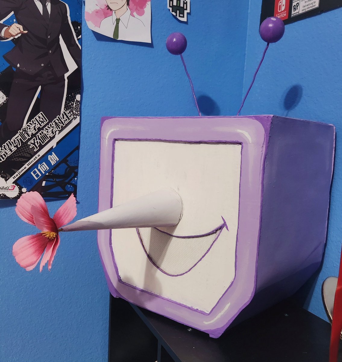 gremlinmetal's tweet image. i am so excited for my tenna cosplay for metrocon. like he even has a little flower on his nose that i can take on and off #tenna
need to finish him up