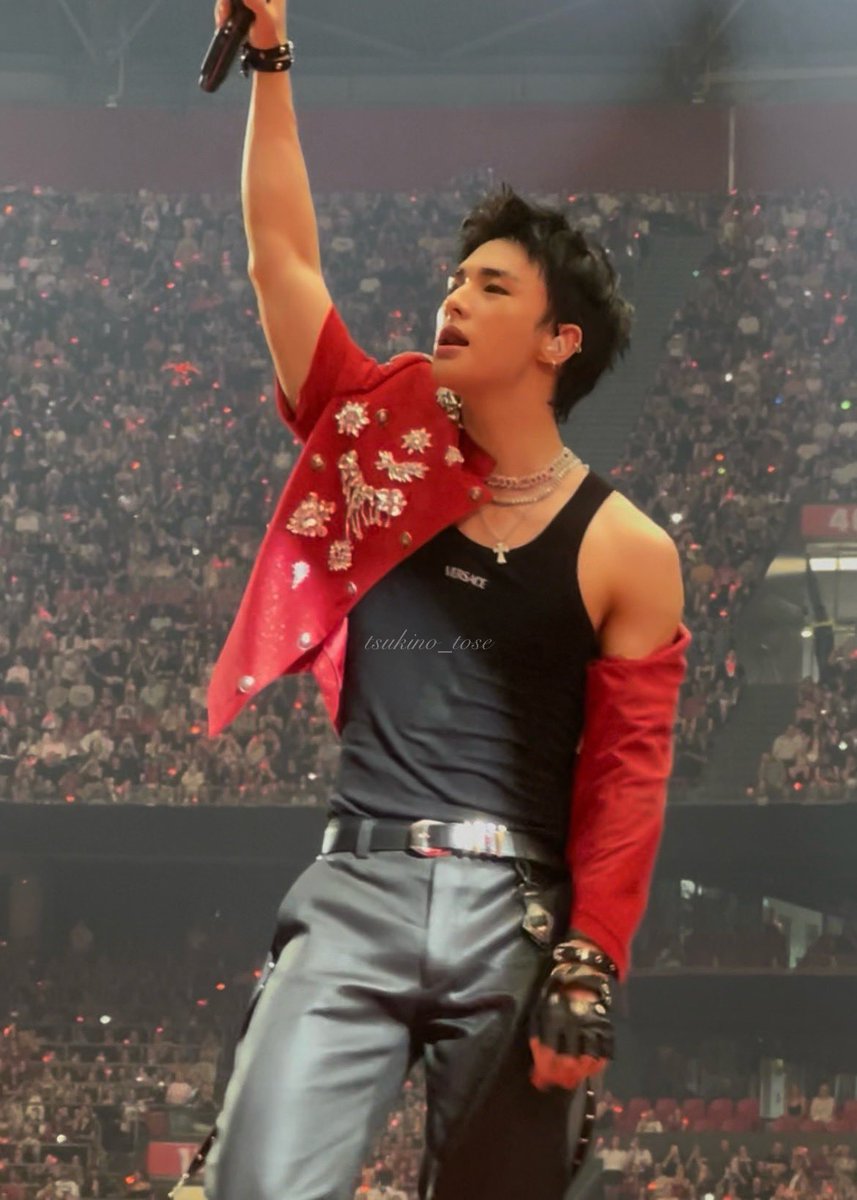 tsukino_rose's tweet photo. my man
#hyunjin ❤️
#dominATE_Amsterdam https://t.co/ZYKszvp29c