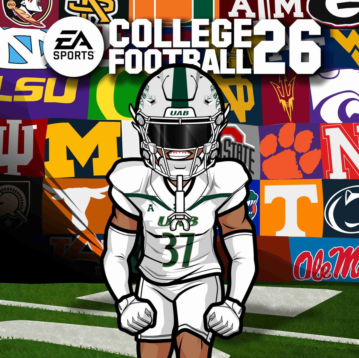 thank you <a href="/UAB_FB/">UAB Football</a> for the Love