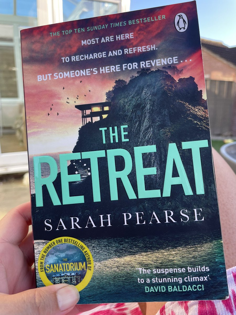 Just finished this one <a href="/SarahVPearse/">Sarah Pearse</a> in 2 days, and about to start the next one. Thanks to <a href="/Mrs_Raff_/">MrsRaff</a> for introducing me to them! Better get to the shops for #TheWilds #TheSanatorium #TheRetreat #SarahPearse #Devon