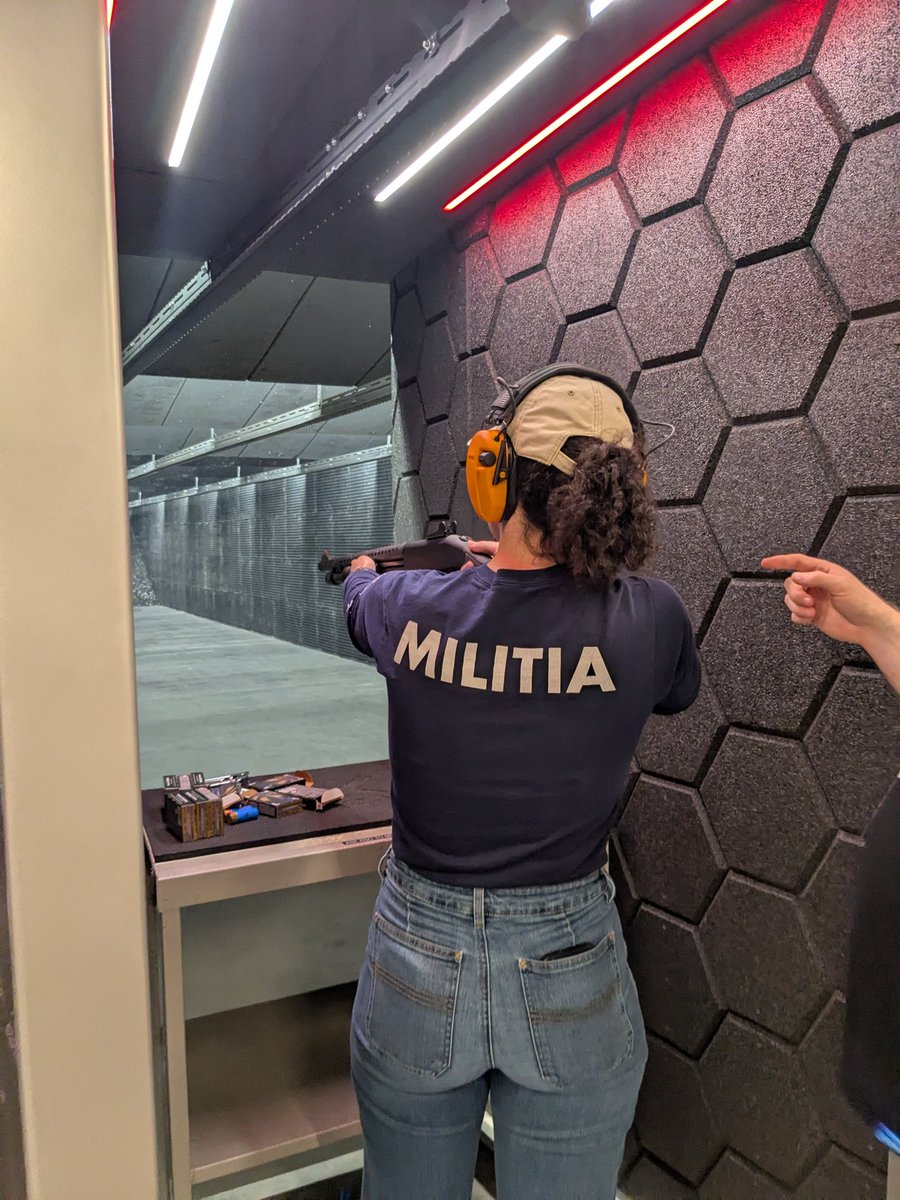NJC_YAF's tweet image. It's range day at NJC! @StephenGutowski gave a detailed review on how to report on firearms. Then, shooting!