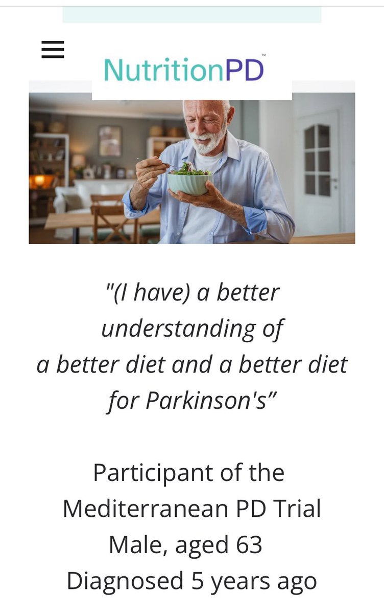 RichelleFlan's tweet photo. Thanks for sharing @ParkinsonsEU Delighted to announce registration is open for our August programme. Sign up here https://t.co/KYbrWG4TdF Mediterranean PD | Nutrition PD https://t.co/VuITzfKTXw