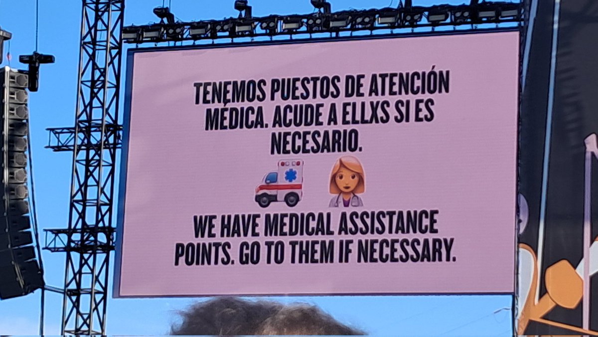 "Ellxs", los puestos de atención médica. 🤷🤷🤣