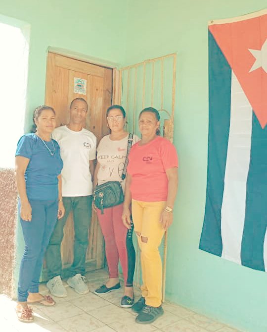 CEPGuantanamo's tweet photo. 🚨| Consejo Electoral Municipal de Niceto Pérez declarado en 6to Aniversario del #CENCuba. Muchas felicidades a la gran familia electoral nicetense.
#JuntosPorLaDemocracia #TransformandoXTodos https://t.co/8mRScrr9Vb