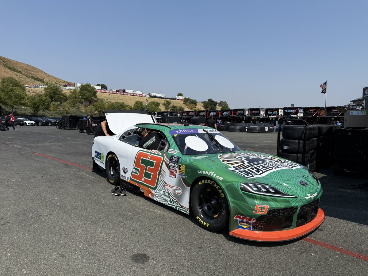 Working in Wine Country🍷

Rolling through tech before we line up for practice today at 4:00pm ET &amp; qualifying at 5:05pm ET live on <a href="/TheCW/">The CW</a> app

<a href="/GoEternalFan/">Eternal Fan</a> | #Plus1TennisAcademy