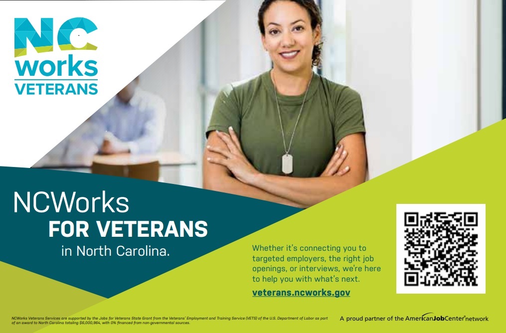 NCDMVA (@ncdmva) on Twitter photo #HireAVeteran Today, we thank <a href="/NCCommerce/">N.C. Commerce</a>, through <a href="/ncworks/">NCWorks</a> Veterans Portal at veterans.ncworks.gov & Career Centers under <a href="/ncworkforce/">NC Workforce Solutions</a>, for providing services for job seekers for #Veterans, transitioning service members & eligible military spouses - veterans.ncworks.gov #HireAVeteran Today, we thank <a href="/NCCommerce/">N.C. Commerce</a>, through <a href="/ncworks/">NCWorks</a> Veterans Portal at veterans.ncworks.gov & Career Centers under <a href="/ncworkforce/">NC Workforce Solutions</a>, for providing services for job seekers for #Veterans, transitioning service members & eligible military spouses - veterans.ncworks.gov