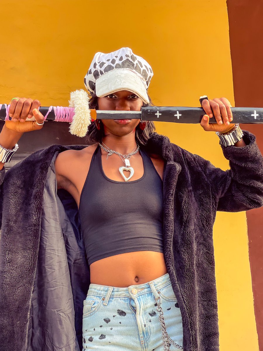 TGSTAR4EVER's tweet photo. Trafalgar Law but make it fashion. 🔥 

Shot by yours truly. 📸 

Location: 📍LASU https://t.co/OBTnF4ArzS