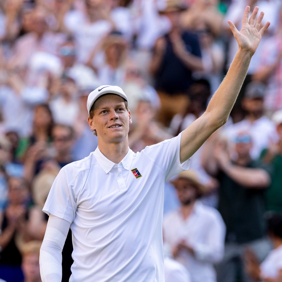 Jannik Sinner has now reached the final of the last four Grand Slams 😤

#Wimbledon
