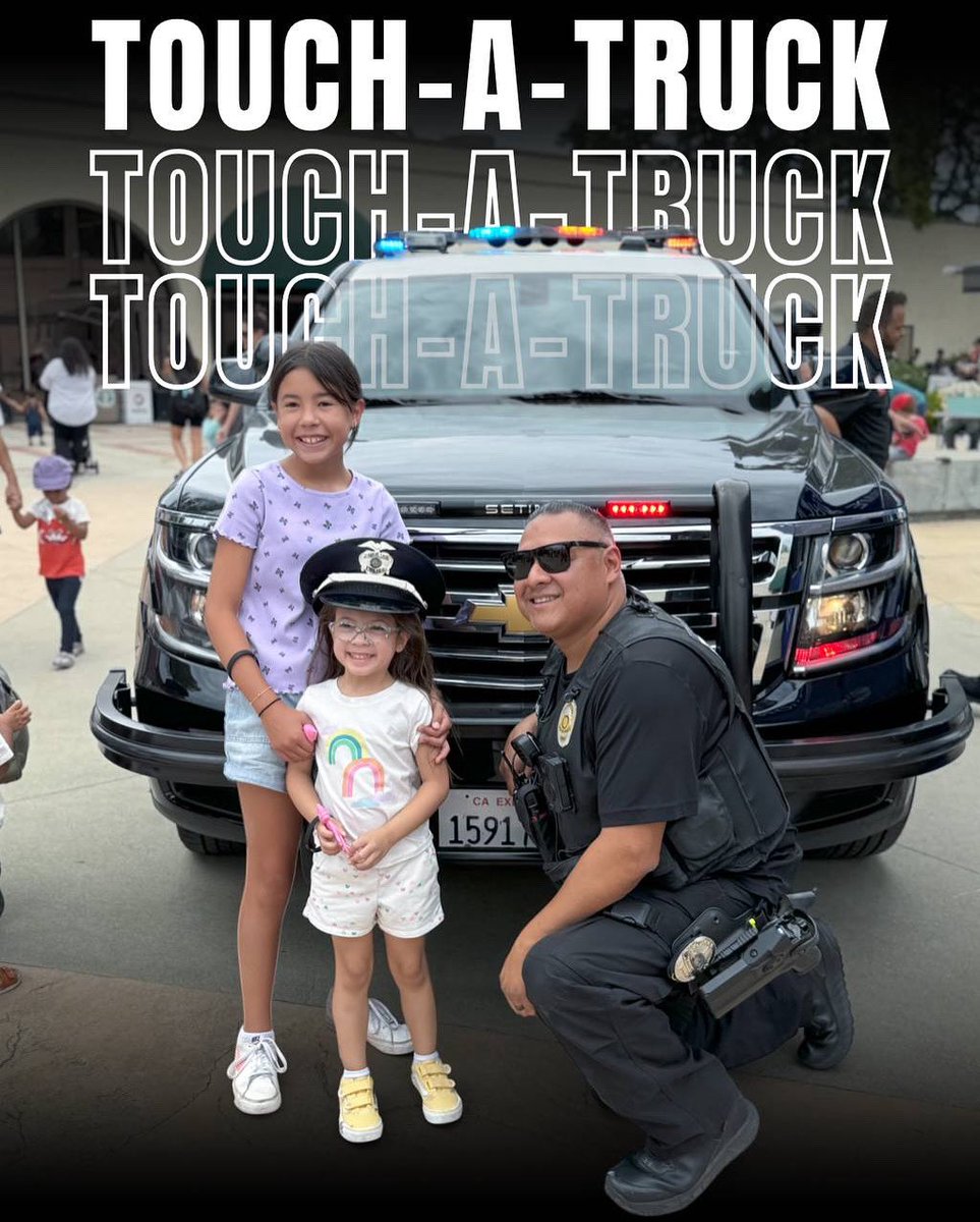UplandPD's tweet image. 📚We are teaming up with the @UplandLibrary once again for Touch-A-Truck on July 25th from 11AM-1PM! Come get an up-close look at our specialized Police Units and our SWAT truck 👮♂️ a fun, hands-on experience for the whole family. We can’t wait to see you there!