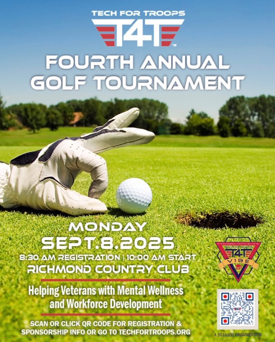 Shoutout to Zannino Engineering, Inc. for sponsoring Tech For Troops’ 4th Annual Golf Tournament on Sept 8 at Richmond Country Club! 🏌️‍♂️⛳️

We’re still looking for teams &amp; sponsors—learn more at techfortroops.org

#GolfForGood #VeteransSupport #TechForTroops