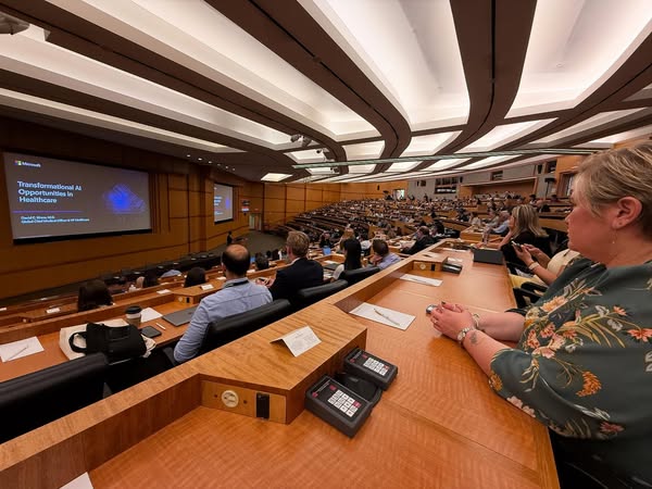 Attending the Cleveland Clinic’s AI Summit today... So much learning and networking here… It is fascinating to learn how AI is evolving with and disrupting the medical field. #AI #artificialintelligence #virtualityculture <a href="/ClevelandClinic/">Cleveland Clinic</a>