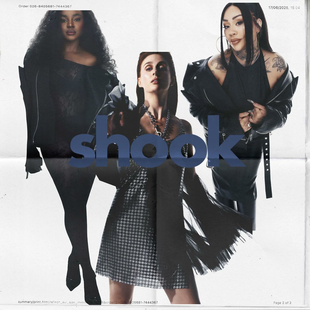 SugababesCharts's tweet image. #Shook was the 13th biggest selling song this week. And it only had two full days to chart. It peaked higher than both &quot;Jungle# and &quot;Weeds&quot;!
@Sugababes

Official Single Sales UK: 

Shook #13
Jungle #15
Weeds #41