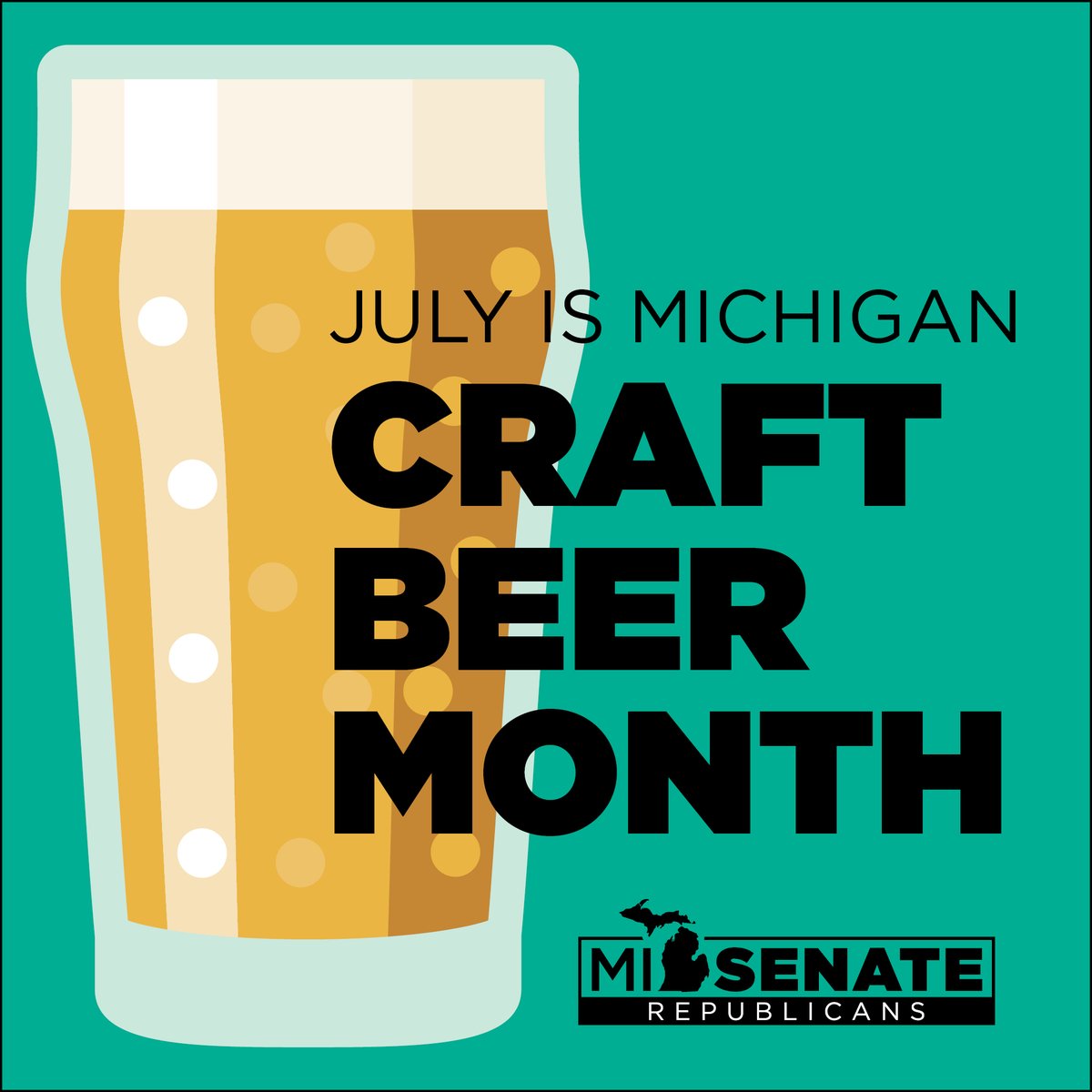 MISenate's tweet image. Michigan is often considered the Great Beer state and is home to over 400 breweries and brewpubs. What’s your favorite Michigan craft beer?
