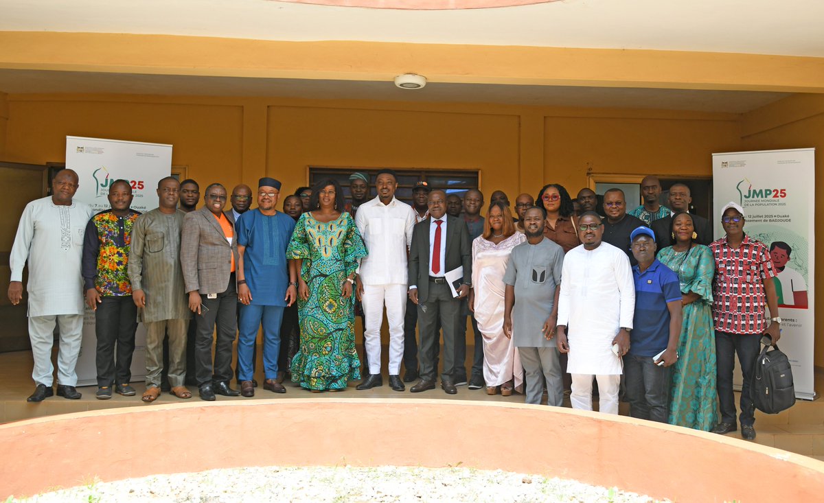 unfpa_benin's tweet image. 🚨EXCLUSIVITE!!
Dans le cadre de la #SemaineDeLaPopulation, Ouaké accueille la 2ᵉ session 2025 de la Commission Nationale de Population, avec l’appui de @unfpa_benin. Un cadre stratégique pour renforcer les politiques en matière de population et développement.
#WPD2025