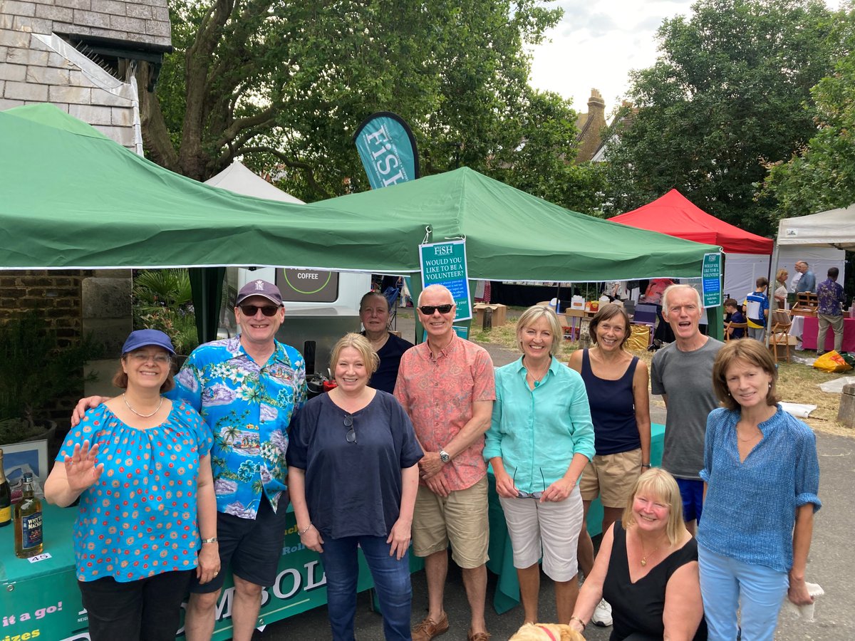 IT'S TOMORROW!!  Come and see us at our stall tomorrow, Saturday 12th July at the fabulous BARNES FAIR!  Win a great prize in our BOTTLE TOMBOLA or play GUESS THE SWEETS!  Or buy one of our gorgeous plants. We're outside the FiSH office at Barnes Green Centre SW13.