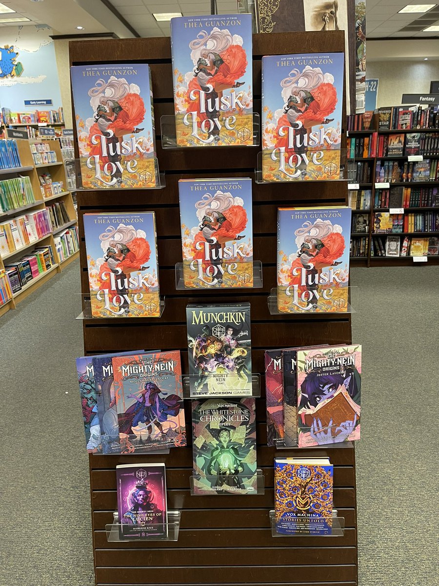 CW_Atlas's tweet photo. @CriticalRole  Made a little display today at work! https://t.co/dJ925AgAMo