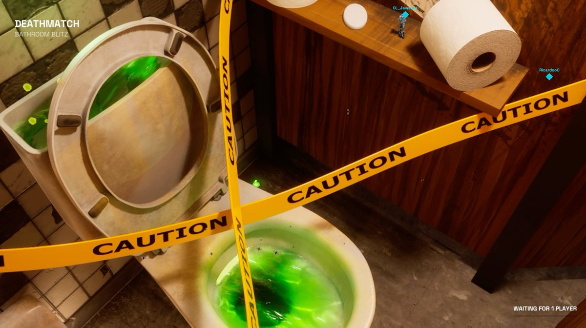 VonDoom ☕️ (@cryptovondoom) on Twitter photo Today's Bathroom Blitz went well. Avatars look great in there - BAYC, Meebs and Kodas blasting eachother.
Footage acquired, some Easter Eggs discovered (I'm looking at you, <a href="/spicytinaa/">Spicy (Tina)</a>) and more people realizing just how hard Kodas are to kill.
Lots to do, long days until Today's Bathroom Blitz went well. Avatars look great in there - BAYC, Meebs and Kodas blasting eachother.
Footage acquired, some Easter Eggs discovered (I'm looking at you, <a href="/spicytinaa/">Spicy (Tina)</a>) and more people realizing just how hard Kodas are to kill.
Lots to do, long days until